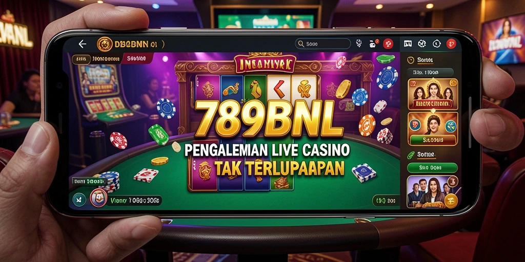 Tampilan gameplay nyata di Live Casino 789BNL.