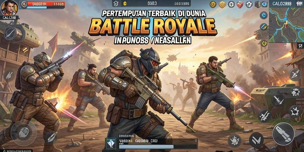 Tampilan menegangkan dari gameplay <strong>CALO288</strong> di medan pertempuran yang penuh aksi.