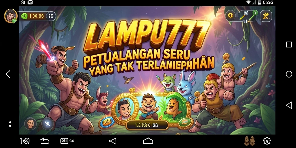 Screenshot gameplay LAMPU777 menunjukkan aksi seru dalam petualangan.