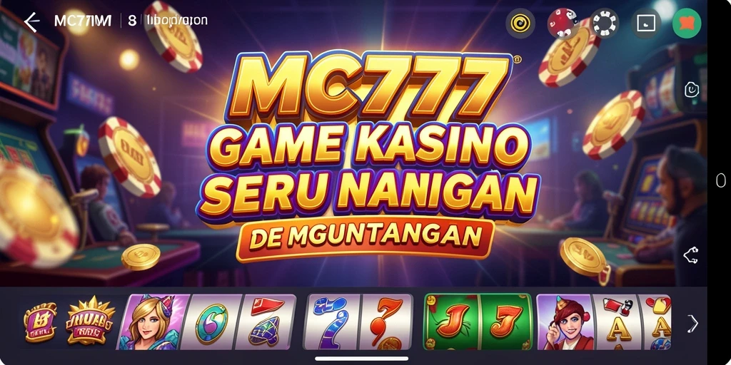 Tampilan gameplay menarik di MC777 dengan fitur Kasino lengkap.